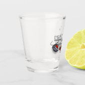 A Shot Nerds - Verre de tir de course principal PC (Gauche)