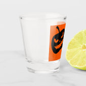 A Shot Nom, Halloween Jack-o'-lantern 1.5oz verre de tir (Gauche)