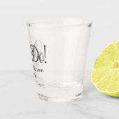 A Shot Nous Faisons Mariage Tirer Du Verre (Droite)