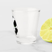 A Shot Panda géant mange du verre de bambou (Droite)