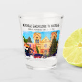 A Shot Père Noël Fe Bachelorette Week-end Verre de tir (Devant)