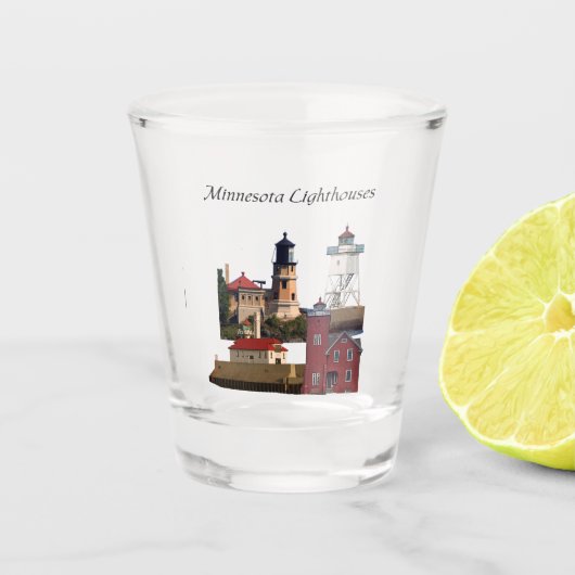 A Shot Phare du Minnesota verre abattu (Devant)