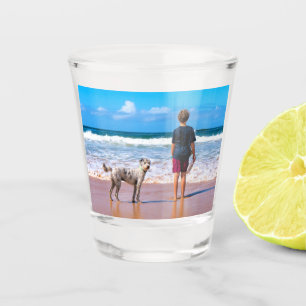 A Shot Photo personnalisée Verre photo Votre cadeau Photo