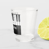 A Shot Piano Clavier Design Verre de tir (Droite)