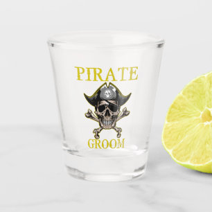 A SHOT PIRATE SKULM GROOM OR VERRE