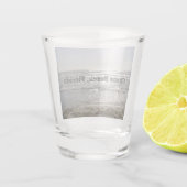 A Shot Plage de cacao Floride Verre pris (Dos)