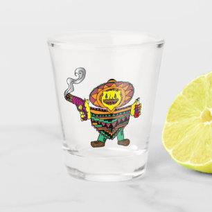 A Shot Pourcentage de verre de tir mexicain 2
