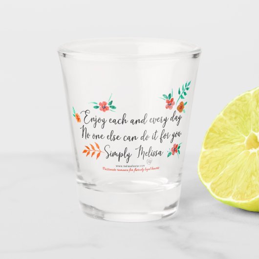 A Shot Profitez chaque jour du verre à balles (Devant)