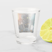 A Shot Robot 3 verre à tir (Dos)