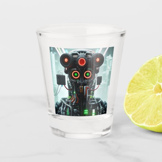 A Shot Robot 5 verre à injection (Devant)