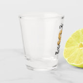 A Shot Salutations Jusqu'À Cinquante Ans De Verre Tiré (Gauche)