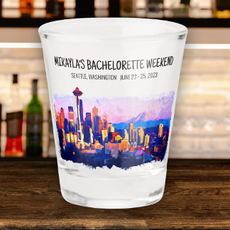 A Shot Seattle Bachelorette Week-end Verre de tir