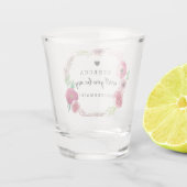 A Shot Serez-Vous Ma Femme D'Accueil - Fleurs De Verre (Dos)