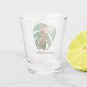 A Shot Singe sur un verre de vigne (Dos)