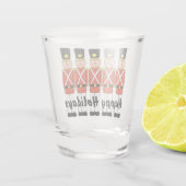 A Shot Soldats de Noël en verre (Dos)