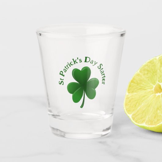 A Shot St Patrick's Day Starter Verre de tir (Devant)