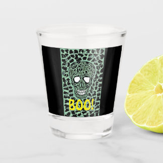 A Shot Style Halloween En Verre Tiré.