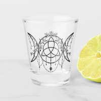 Triple déesse en verre
