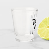 A Shot TWEEDLE DEE Jacquard diamant Verre de tir (Gauche)