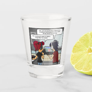 A Shot Un verre fouetté pour les Pourcentages de musique