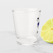 A Shot verre (Gauche)