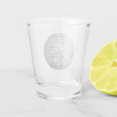 A Shot Verre à bille Disco (Dos)