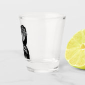A Shot Verre à capuchon négatif (Droite)