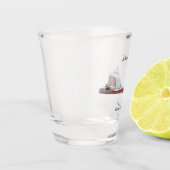 A Shot Verre à liqueur d'Arthur M. Anderson (Gauche)