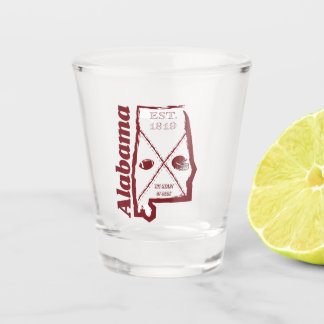 A Shot Verre à liqueur de l'Alabama