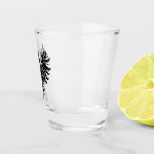 A Shot Verre à liqueur de Phoenix de corps de basilique - (Droite)