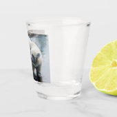 A Shot Verre à liqueur d'ours blanc (Droite)
