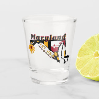 A Shot Verre à liqueur du Maryland