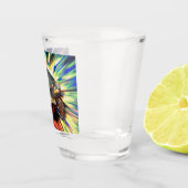 A Shot Verre à liqueur heureux de tortue (Droite)