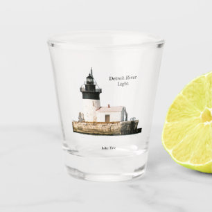 A Shot Verre à liqueur léger de Rivière Détroit