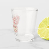 A Shot Verre à percussion papillon (Droite)