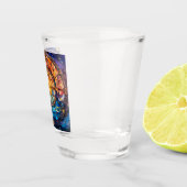 A Shot Verre à tube céleste (Droite)