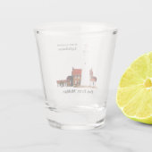 A Shot Verre abattu du phare de Fort Gratiot (Dos)