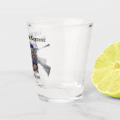 A Shot Verre abattu par le 108e régiment d'infanterie (Droite)