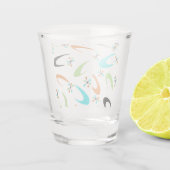 A Shot Verre atomique du milieu du siècle (Dos)