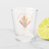 A Shot Verre bon thanksgiving (Dos)