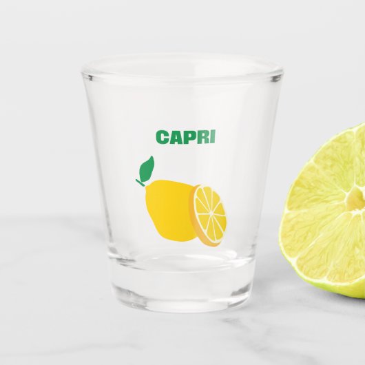 A Shot Verre Capri (Devant)