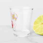 A Shot Verre coloré (Droite)