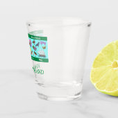 A Shot Verre commémoratif de l'État de Rhode Island (Droite)