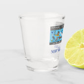 A Shot Verre commémoratif de l'État du New Hampshire (Gauche)