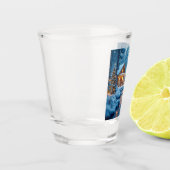A Shot Verre de Cabine de Noël (Gauche)