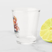 A Shot Verre de capture de crabe mignon (Droite)