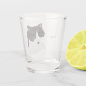 A Shot Verre de chat (Dos)