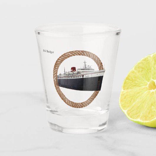 A Shot Verre de corde de Badger (Devant)