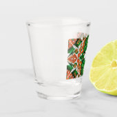 A Shot Verre de couleur irlandaise (Gauche)