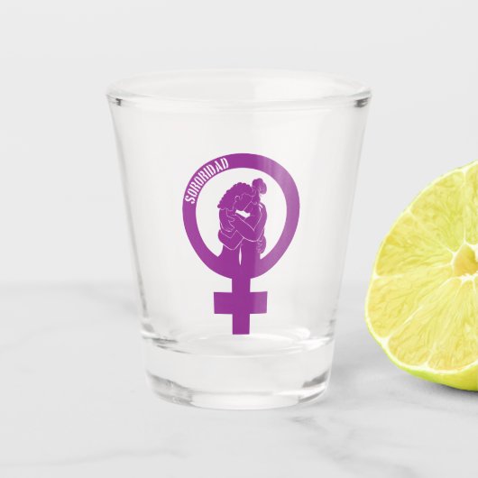 A Shot Verre de détection de sisterhood (Devant)